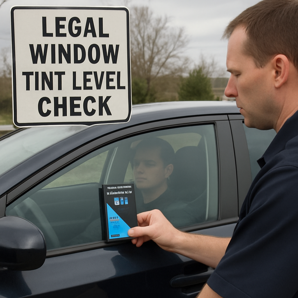 Legal window tint level check