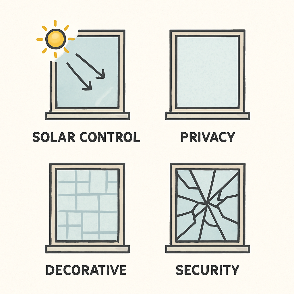 Types of window films