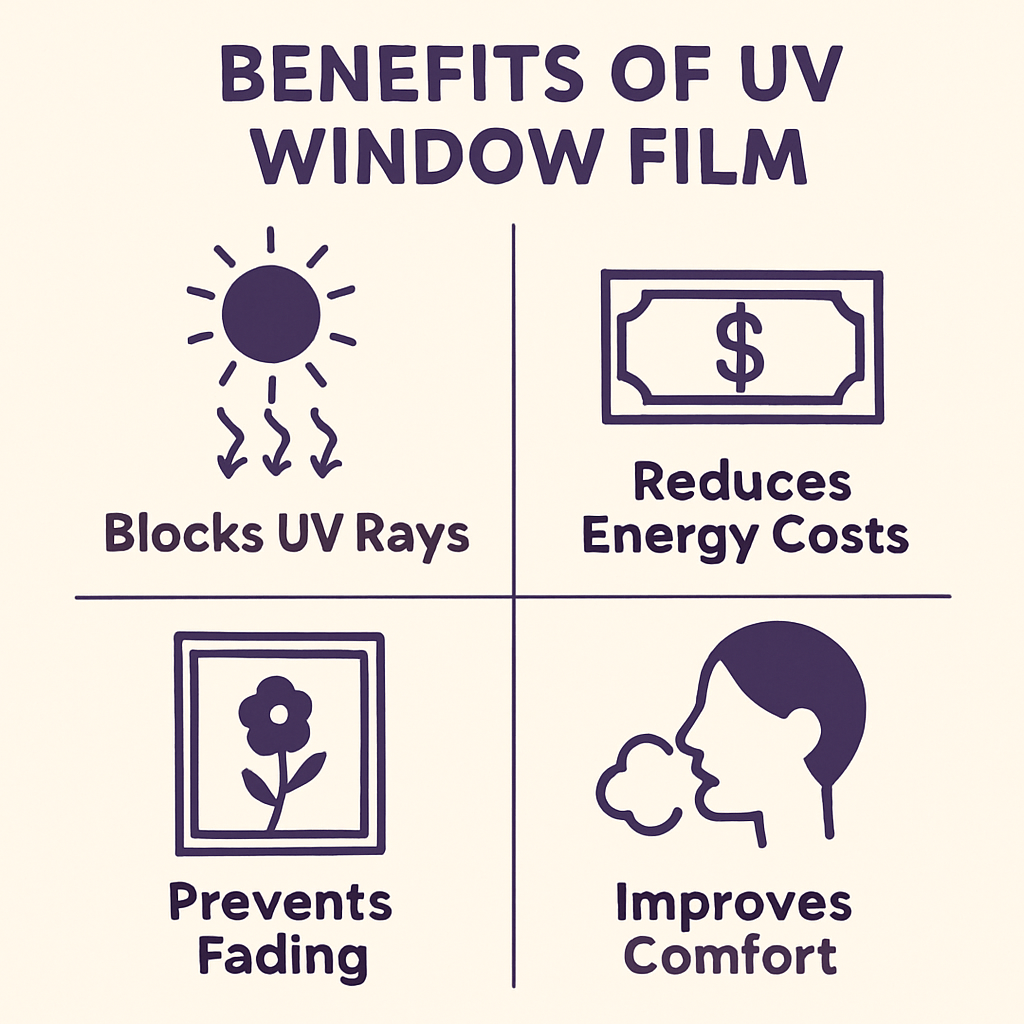 Benefits of UV window film